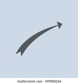 Arrow Icon Vector flat design style