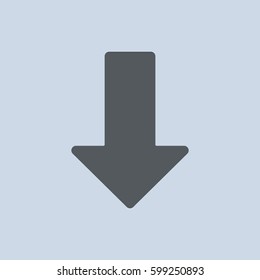 Arrow Icon Vector flat design style