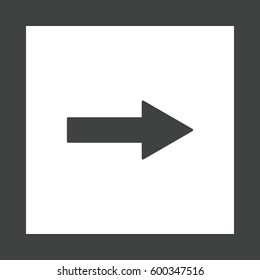 arrow Icon, vector flat design style