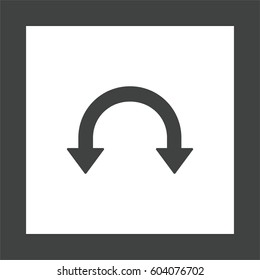Arrow Icon Vector flat design style