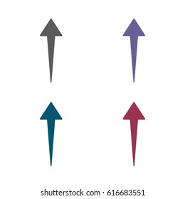 Arrow Icon Vector flat design style