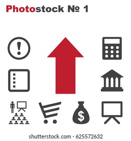 Arrow Icon Vector flat design style