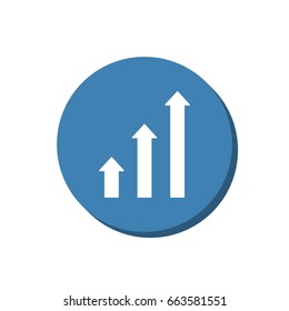 Arrow Icon Vector flat design style