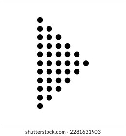 Arrow icon vector graphic illustration