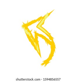Arrow of icon vector grunge style brushes