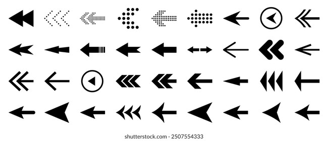 arrow icon, arrow vector, hint symbol