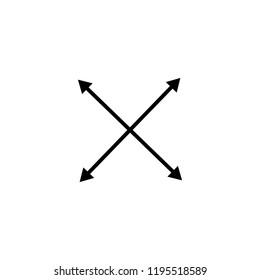 Arrow icon vector illustration