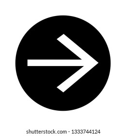 Arrow icon, vector illustration

