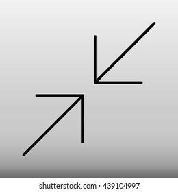 Arrow Icon Vector Illustration 