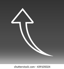 Arrow Icon Vector Illustration 