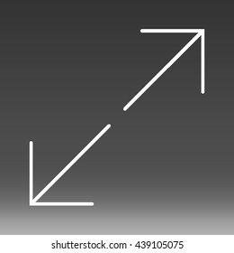 Arrow Icon Vector Illustration 