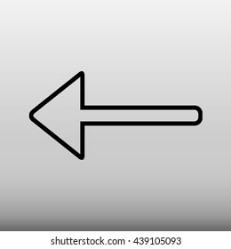 Arrow Icon Vector Illustration 