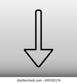 Arrow Icon Vector Illustration 