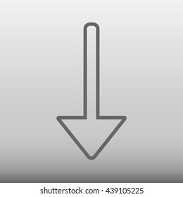 Arrow Icon Vector Illustration 
