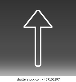 Arrow Icon Vector Illustration 