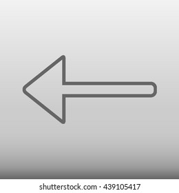 Arrow Icon Vector Illustration 