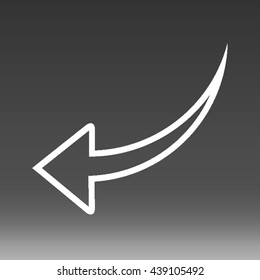 Arrow Icon Vector Illustration 