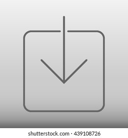 Arrow Icon Vector Illustration 