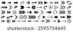 Arrow icon vector illustration, Arrows set icons isolated, modern simple arrows, cursor, black arrows for web design, Arrow symbols, arrow clipart design, Arrow icon set, Collection different arrows