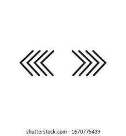 Arrow icon vector illustration design