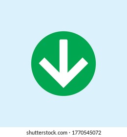 Arrow icon vector illustration - eps 10