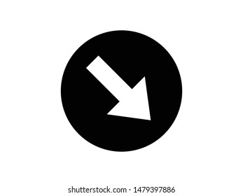 Arrow icon vector illustration EPS10