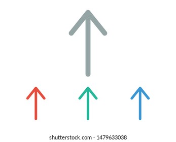 Arrow icon vector illustration EPS10