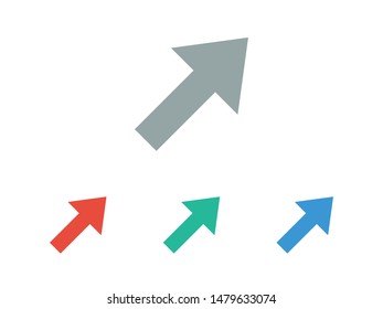 Arrow icon vector illustration EPS10
