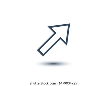Arrow icon vector illustration EPS10