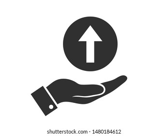 Arrow icon vector illustration EPS10