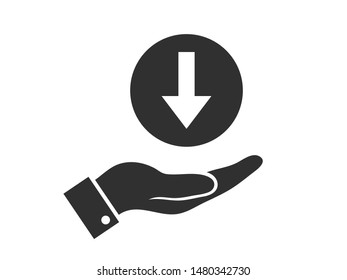 Arrow icon vector illustration EPS10