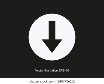 Arrow icon vector illustration EPS10