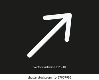Arrow icon vector illustration EPS10