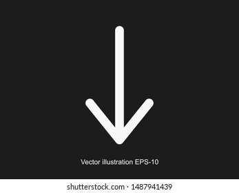 Arrow icon vector illustration EPS10