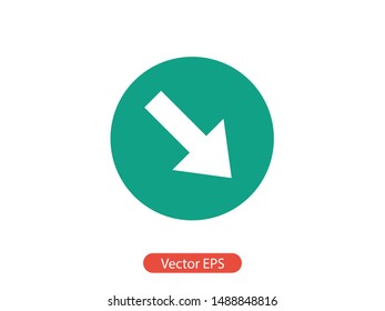 Arrow icon vector illustration EPS10
