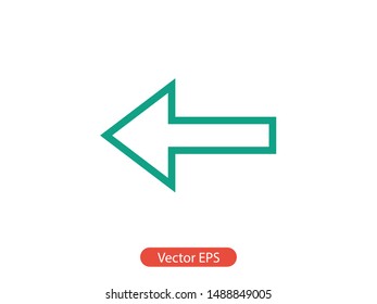 Arrow icon vector illustration EPS10