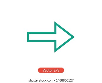 Arrow icon vector illustration EPS10