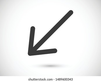 Arrow icon vector illustration EPS10