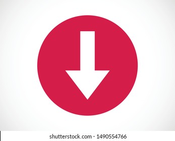 Arrow icon vector illustration EPS10