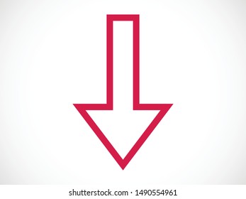 Arrow icon vector illustration EPS10