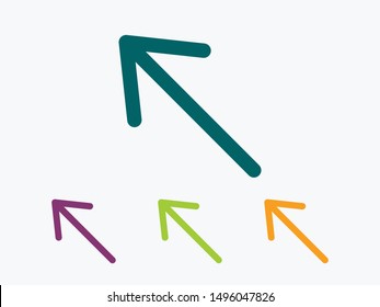 Arrow icon vector illustration EPS10
