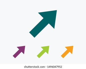 Arrow icon vector illustration EPS10