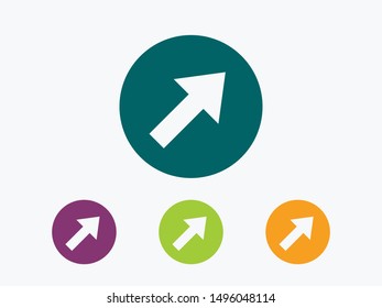 Arrow icon vector illustration EPS10