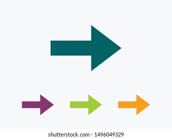Arrow icon vector illustration EPS10