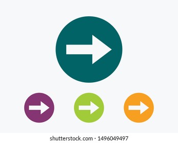 Arrow icon vector illustration EPS10