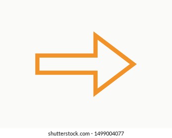 Arrow icon vector illustration EPS10