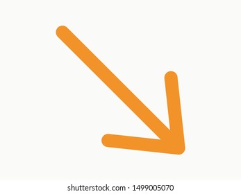 Arrow icon vector illustration EPS10