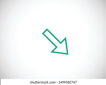 Arrow icon vector illustration EPS10