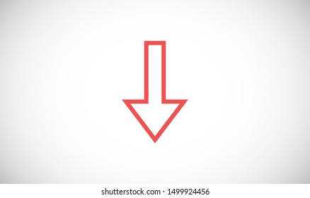 Arrow icon vector illustration EPS10