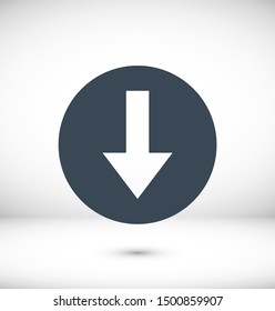 Arrow icon vector illustration EPS10